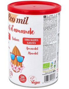 Ecomil Leche Ecológica De Almendra Natural Instantánea 400G