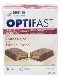 Optifast Barritas Frutas Del Bosque 6Uds