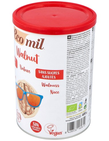 Ecomil Leche De Nuez En Polvo 400Gr.