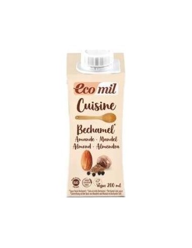 Ecomil Cuisine Bechamel Almendras Cocina 200Ml Bio