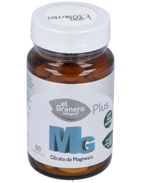 El Granero Mg 500 Citrato Magnesio 60Comp