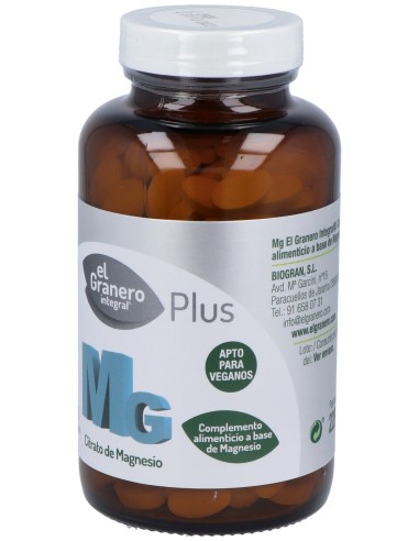 El Granero Integral Citrato Magnesio 760Mg 300Comp