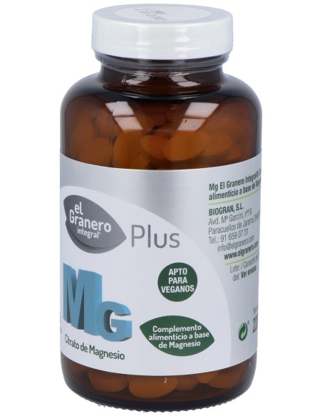 El Granero Integral Citrato Magnesio 760Mg 300Comp