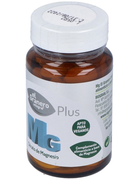 El Granero Mg 500 Citrato Magnesio 60Comp