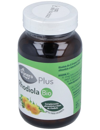 Granero Integral Rodiola Bio 400Mg 60Caps
