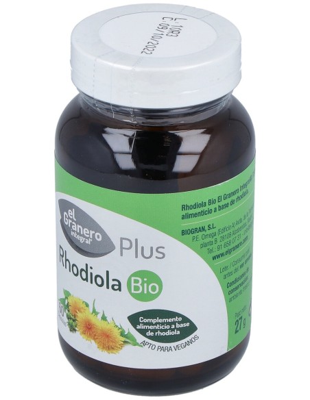 Granero Integral Rodiola Bio 400Mg 60Caps
