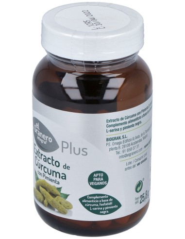 El Granero Ext Curcuma Pimienta 60Caps