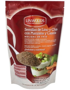 Semillas De Lino Con Chia, Manzana Canela 200G Bio