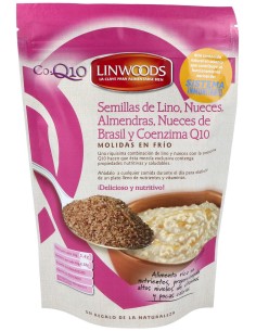 Semillas De Lino Con Nueces Almendras Q10 200Gr.