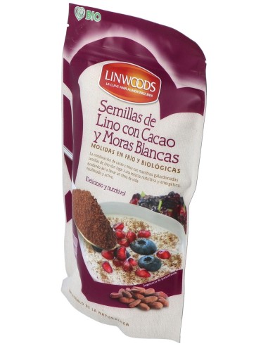Semillas De Lino Con Cacao Y Moras 200Gr. Bio