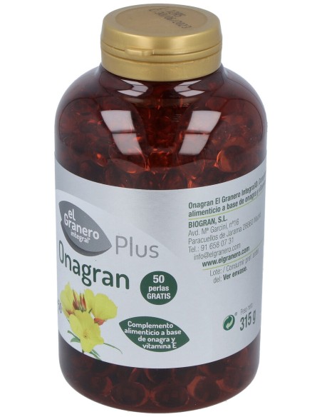 El Granero Onagran Plus 400+75 Perlas