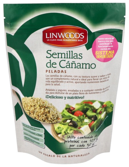 Semillas De Cañamo Peladas 225Gr.