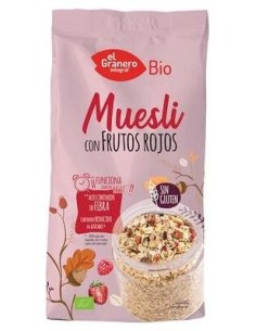 El Granero Integral Muesli Frutos Rojos Sin Gluten 375G