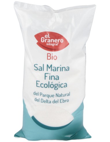 El Granero Integral Sal Marina Fina Ecológico 1Kg