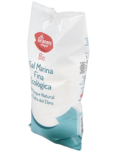 El Granero Integral Sal Marina Fina Ecológico 1Kg