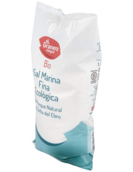 El Granero Integral Sal Marina Fina Ecológico 1Kg