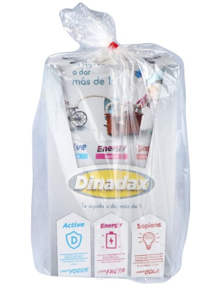 Dinadax Energy (Fresa) Expositor 60Barritas