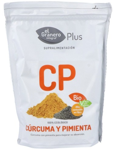 Curcuma Y Pimienta Superalimento Bio 200Gr.