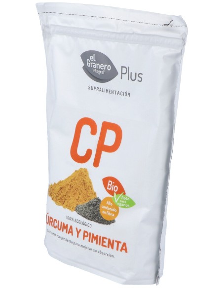 Curcuma Y Pimienta Superalimento Bio 200Gr.