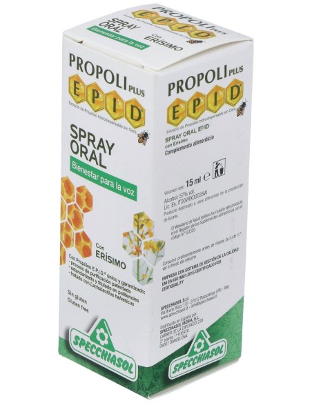 Epid Spray Oral Erisimo 15Ml.