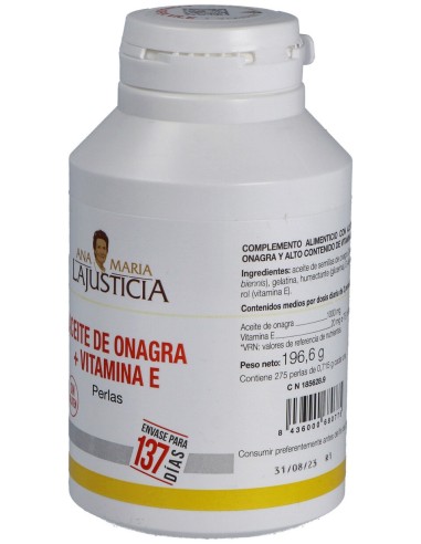 Ana Maria Lajusticia Aceite De Onagra +...