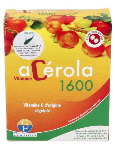 Acerola 600 X3 Tubos 42 Comp. Mast.