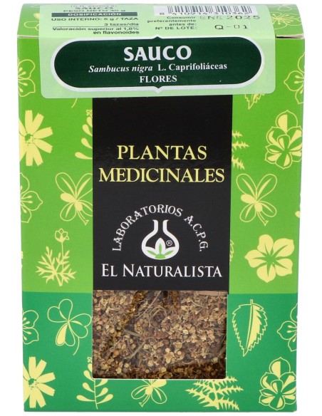El Naturalista Sauco Flor 40 Gramos