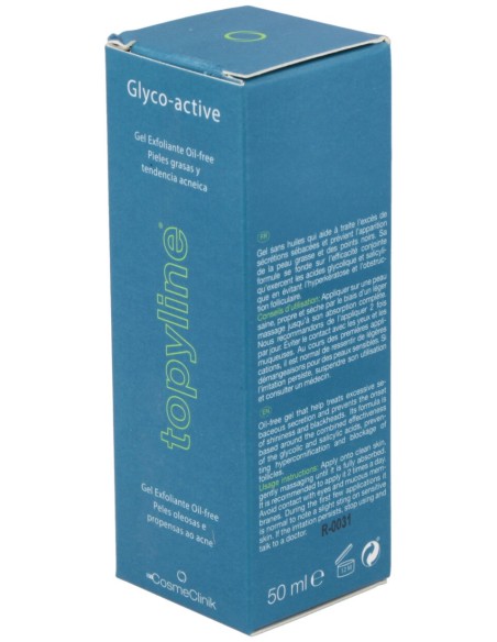 Topyline Glyco Active Gel Exfoliante Oil-Free 50Ml.