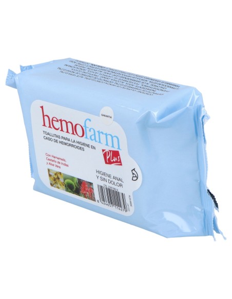 Hemofarm Plus Hemorroides 40Toallitas