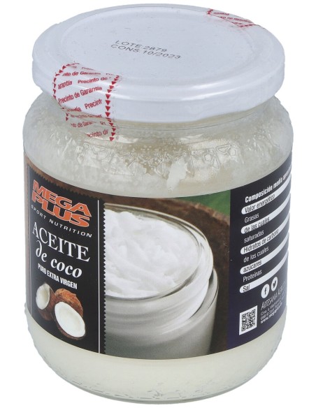 Mega Plus Aceite De Coco Eco Mplus 250G.