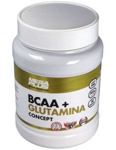 Mega Plus Bcaa+Glutamina Concept Piña 500G