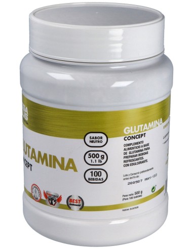 Glutamina Concept 500Gr.