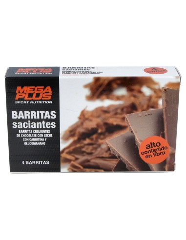 Mega Plus Barritas Saciantes 4Uds