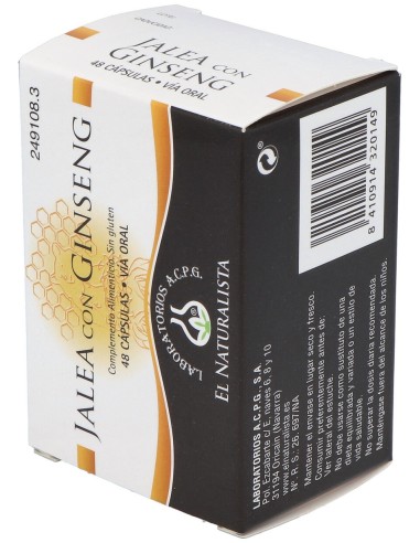 El Naturalista Jalea Real Ginseng 48 Cap