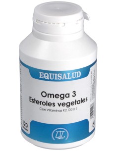 Omega 3 Esteroles Vegetales Vit K2, D3, E 120Cap