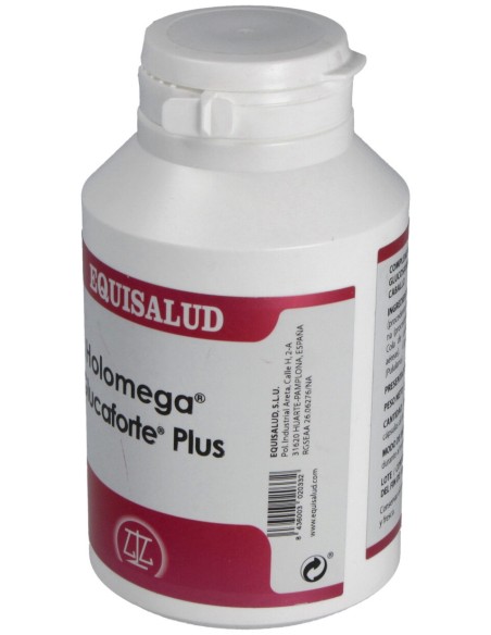 Holomega Glucaforte Plus 180 Cápsulas