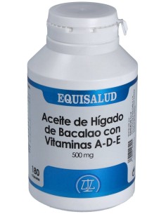 Equisalud Aceite Higado De Bacalao Con Vitaminas Ade...
