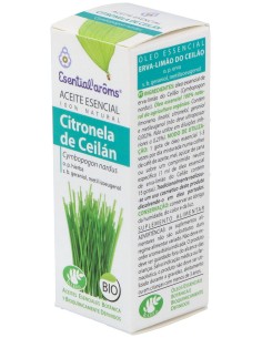 Citronela De Ceylan Aceite Esencial Bio 10Ml.