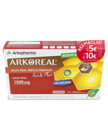 Arkoreal Jalea Real 1500Mg 20Amp. S/A