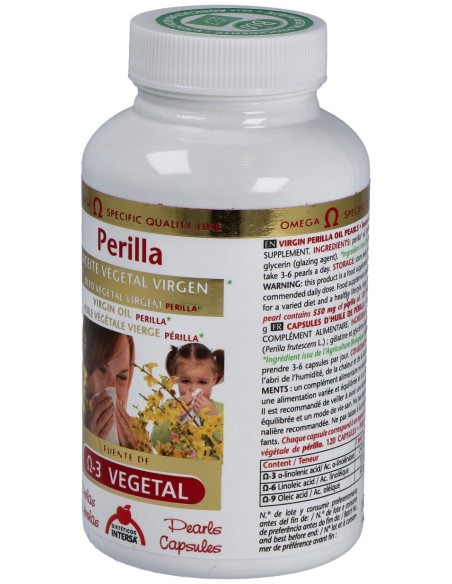 Perilla Aceite Vegetal 120Perlas
