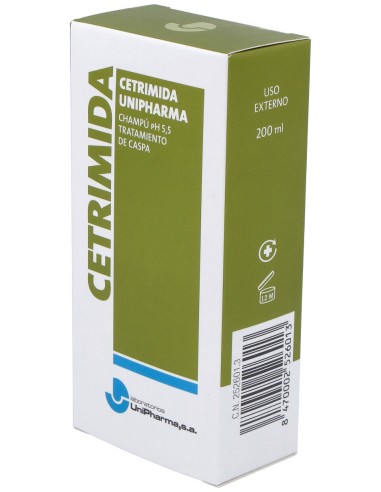 Unipharma Cetrimida Champú 200Ml