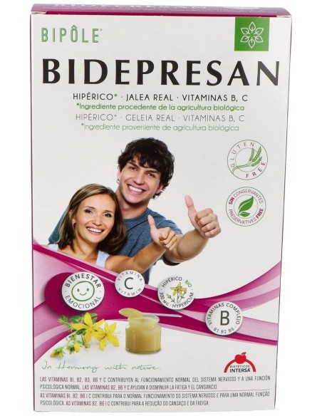 Bipole Bidepresan (Jalea Real+Hypericum) 20Amp