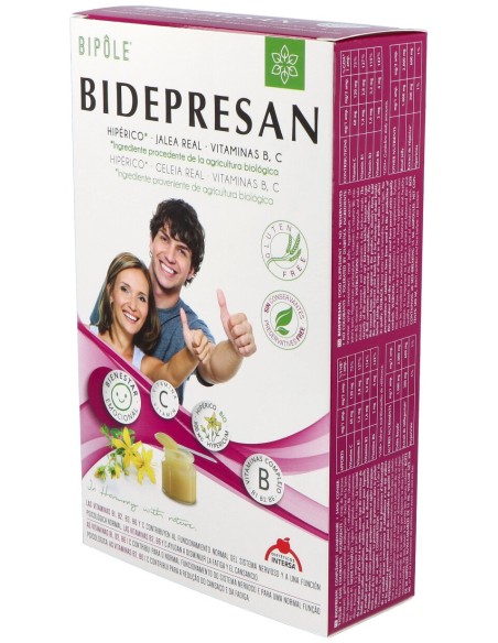 Bipole Bidepresan (Jalea Real+Hypericum) 20Amp