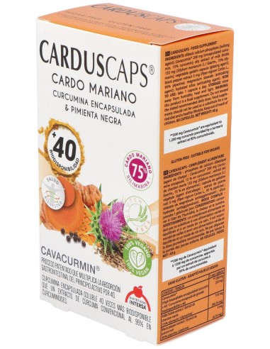 Dietéticos Intersa Cardus Curcuma 60Caps