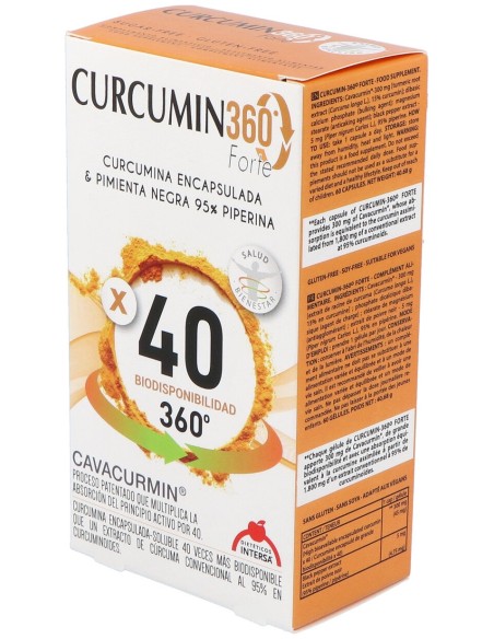 Intersa Curcumin 360º Forte 60 Capsulas
