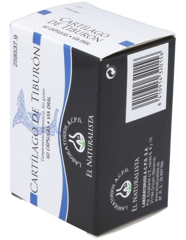 Cartilago De Tiburon 60Cap.