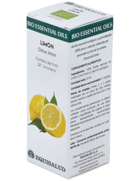 Bio Essential Oils Limon Aceite Esencial 10Ml.