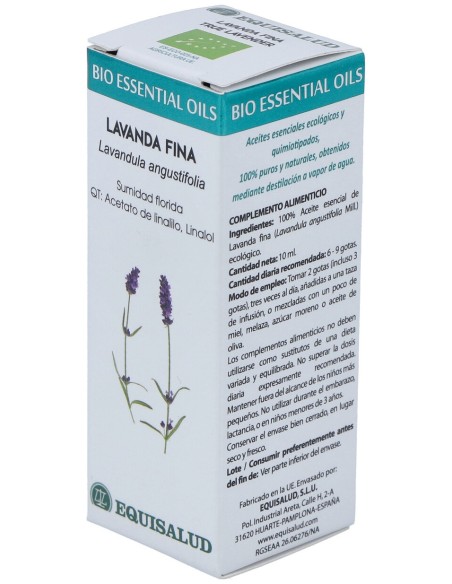 Bio Essential Oils Lavanda Aceite Esencial 10Ml.