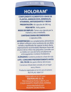 Equisalud Holoram Cerevitan 60 Cápsulas