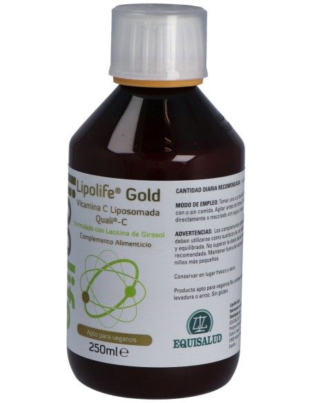 Equisalud Lipolife Gold Vitamina C Liposomada 250Ml